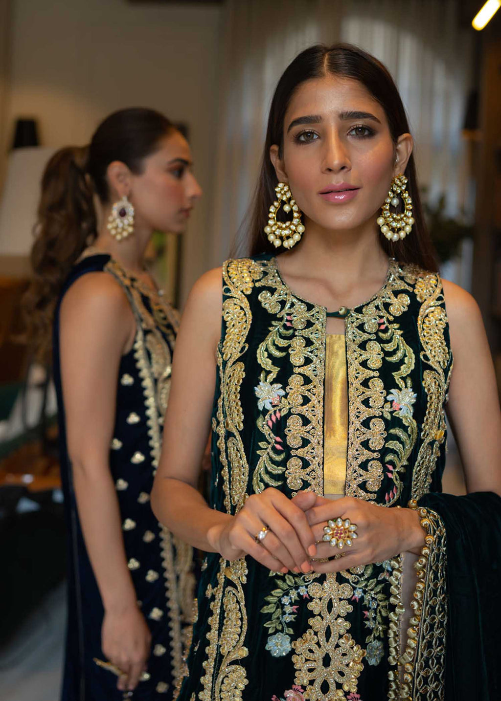 Crimson Luxury Velvet Jade - 3B