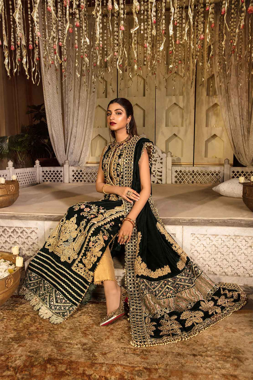 Crimson Luxury Velvet Jade - 3B