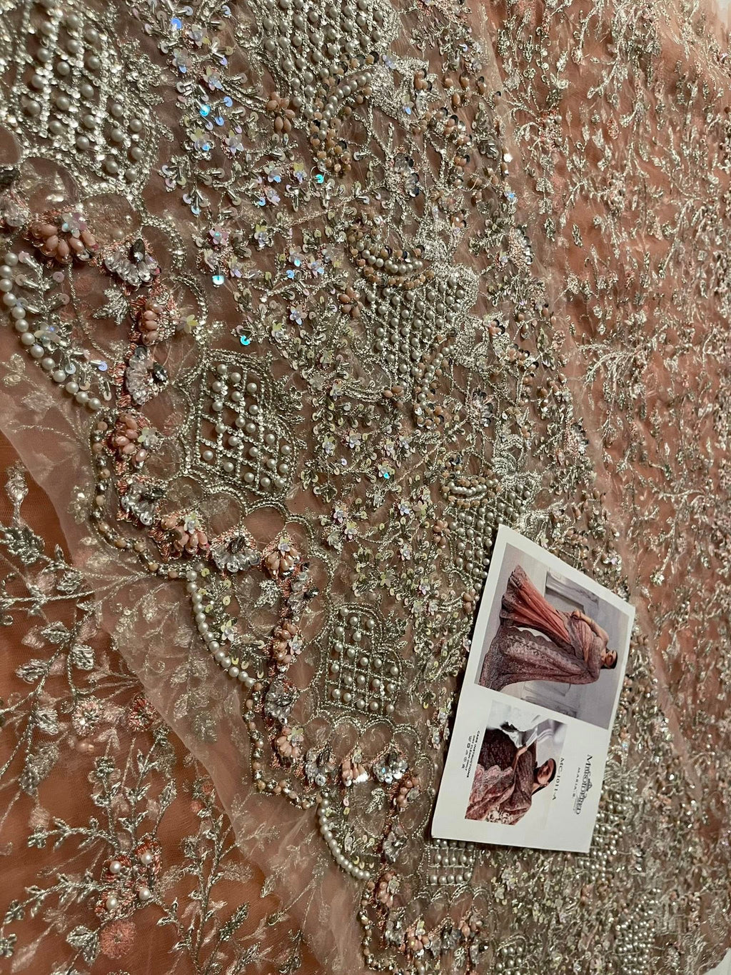 Maria B Couture saree SOLANA