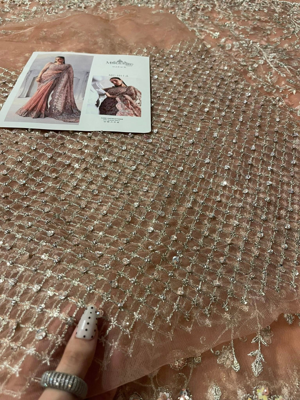 Maria B Couture saree SOLANA