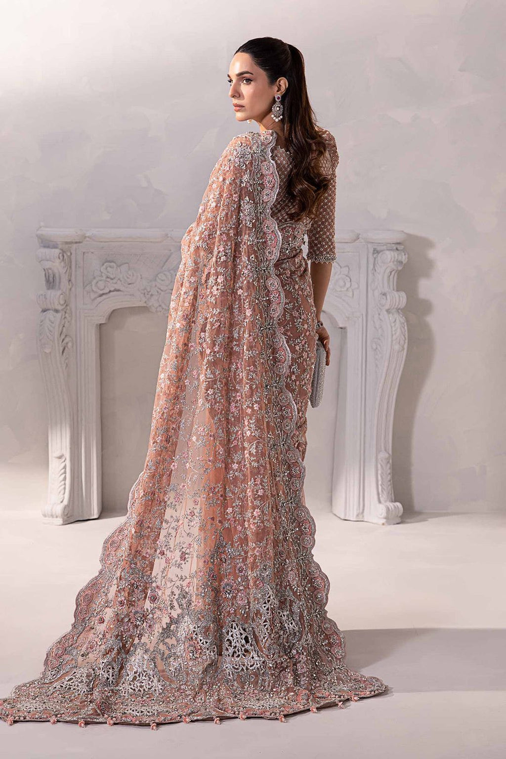 Maria B Couture saree SOLANA