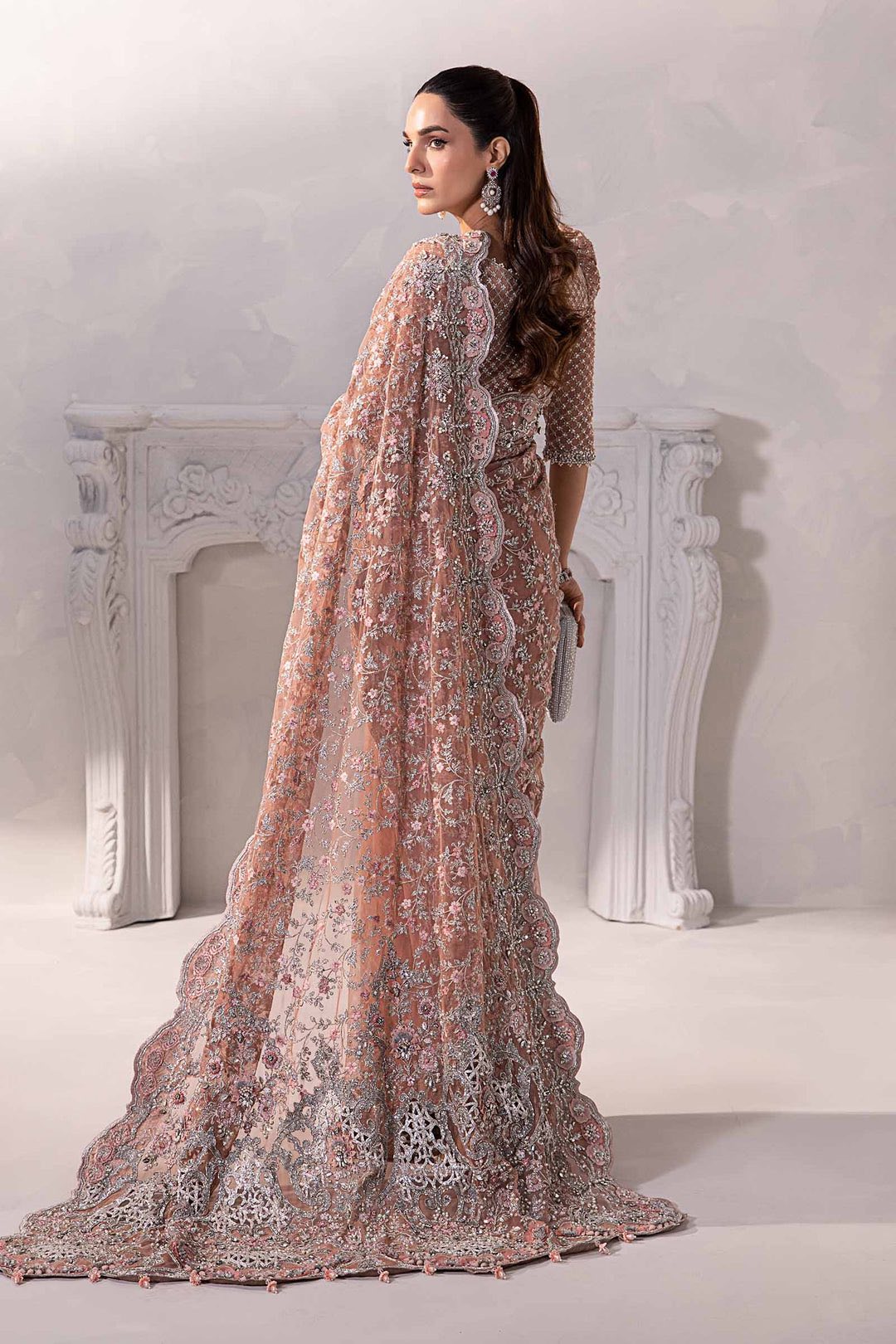 Maria B Couture saree SOLANA