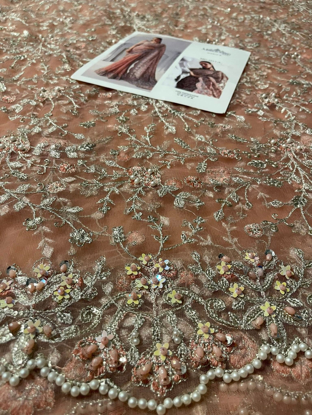 Maria B Couture saree SOLANA