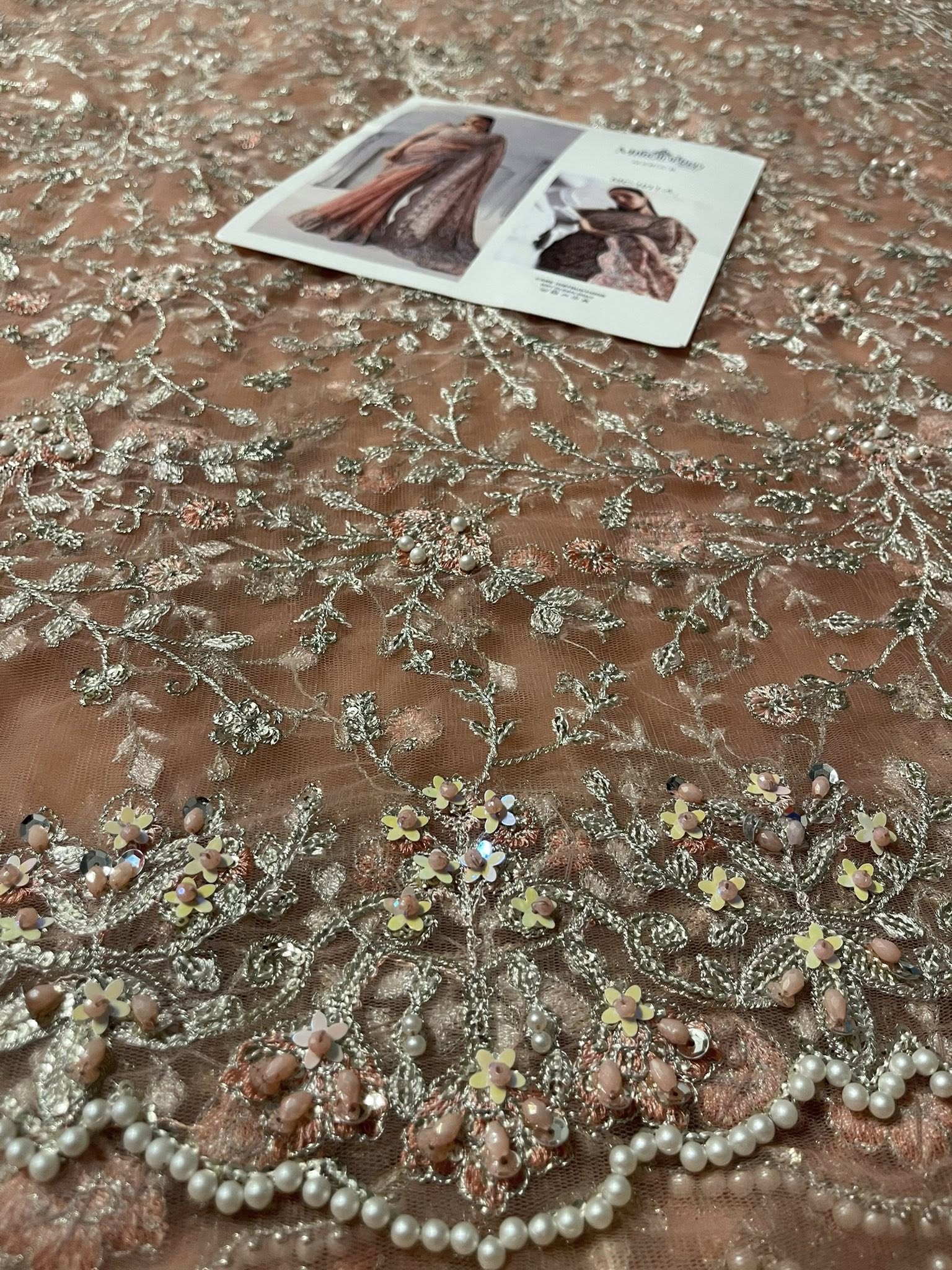 Maria B Couture saree SOLANA