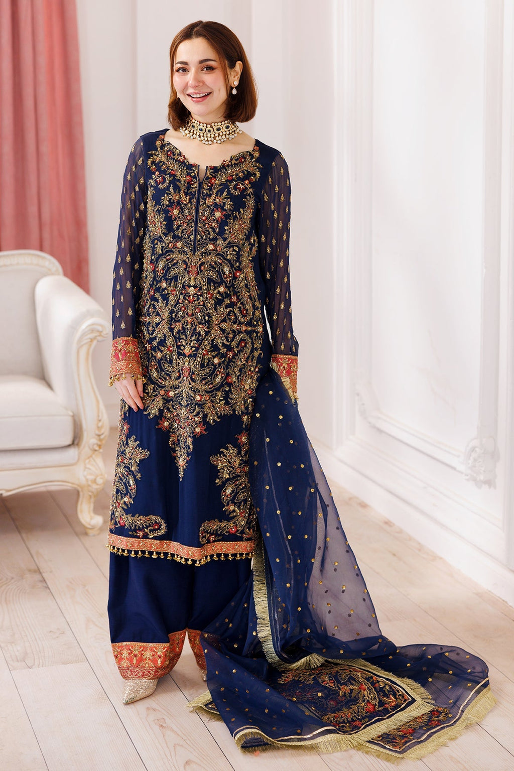 DJ5-07 Pakistani indian wedding dresses eid party wear collection mehndi barat walima salwar kameez suit luxury wear dresses