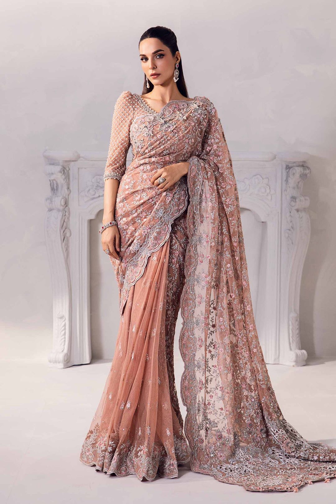 Maria B Couture saree SOLANA
