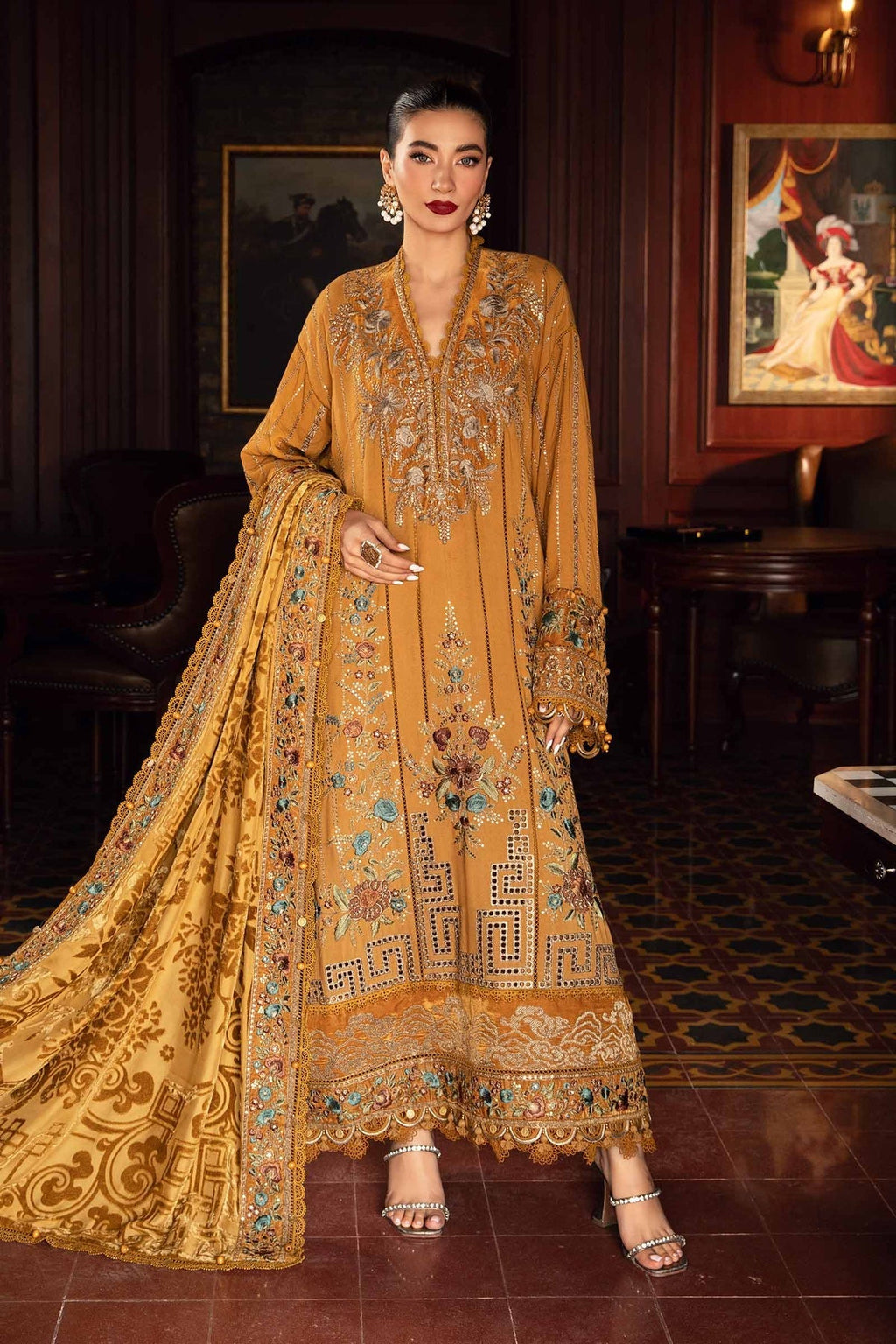 Maria b marina luxe (DL-1210) mustard Pakistani indian wedding bridal dresses mehndi nikkah eid formal party outfits usa uk, canada, australia, gemany, pakistani wedding dress, pakistani bridal dresses, pakistani wedding guest dresses, nikkah dresses, pakistani wedding outfits, pakistani wedding wear, pakistani wedding guest outfits, wedding wear pakistani dresses, asian pakistani wedding dresses, bridal pakistani gowns, bridal wear dresses pakistani, pak bridal dress, paki wedding dress, pakistani bridal d