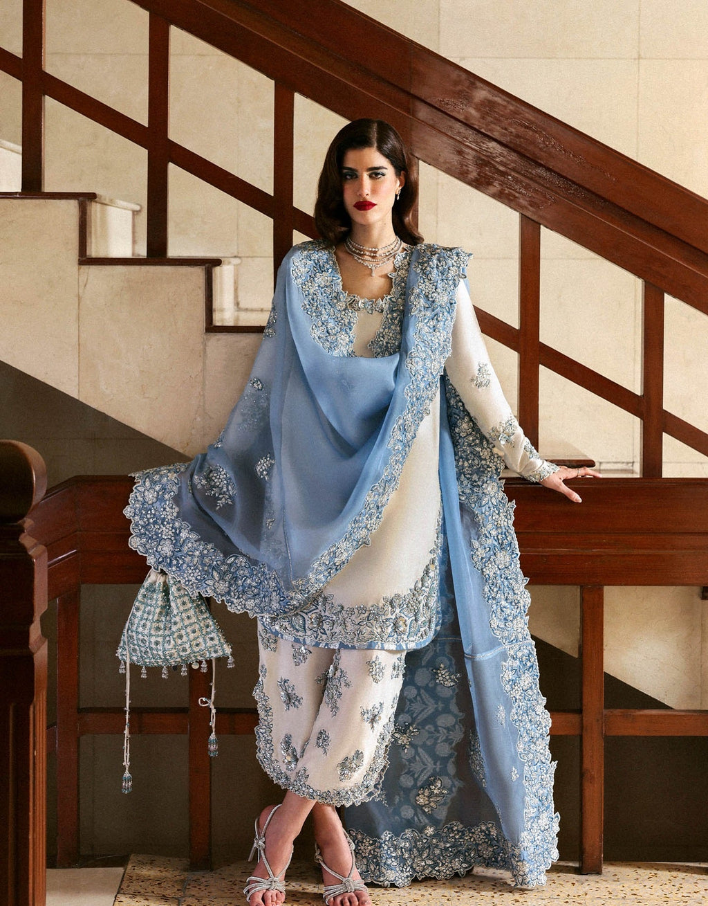 Virelle pakistani indian wedding party dress luxury style salwar kameez