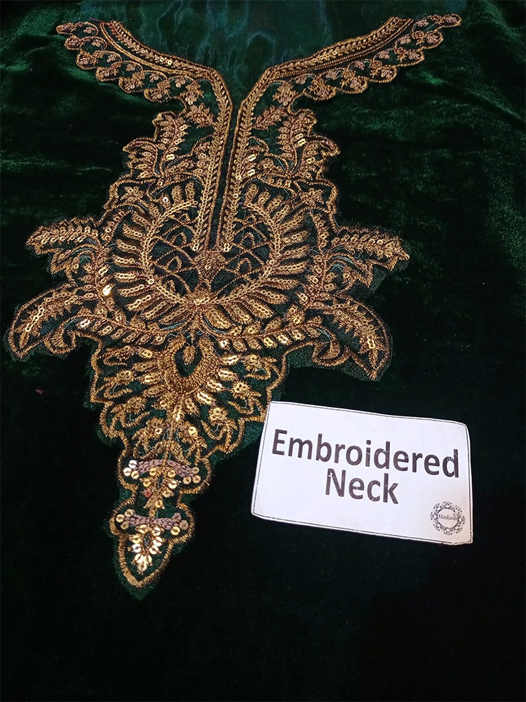 Maria b Velvet Green