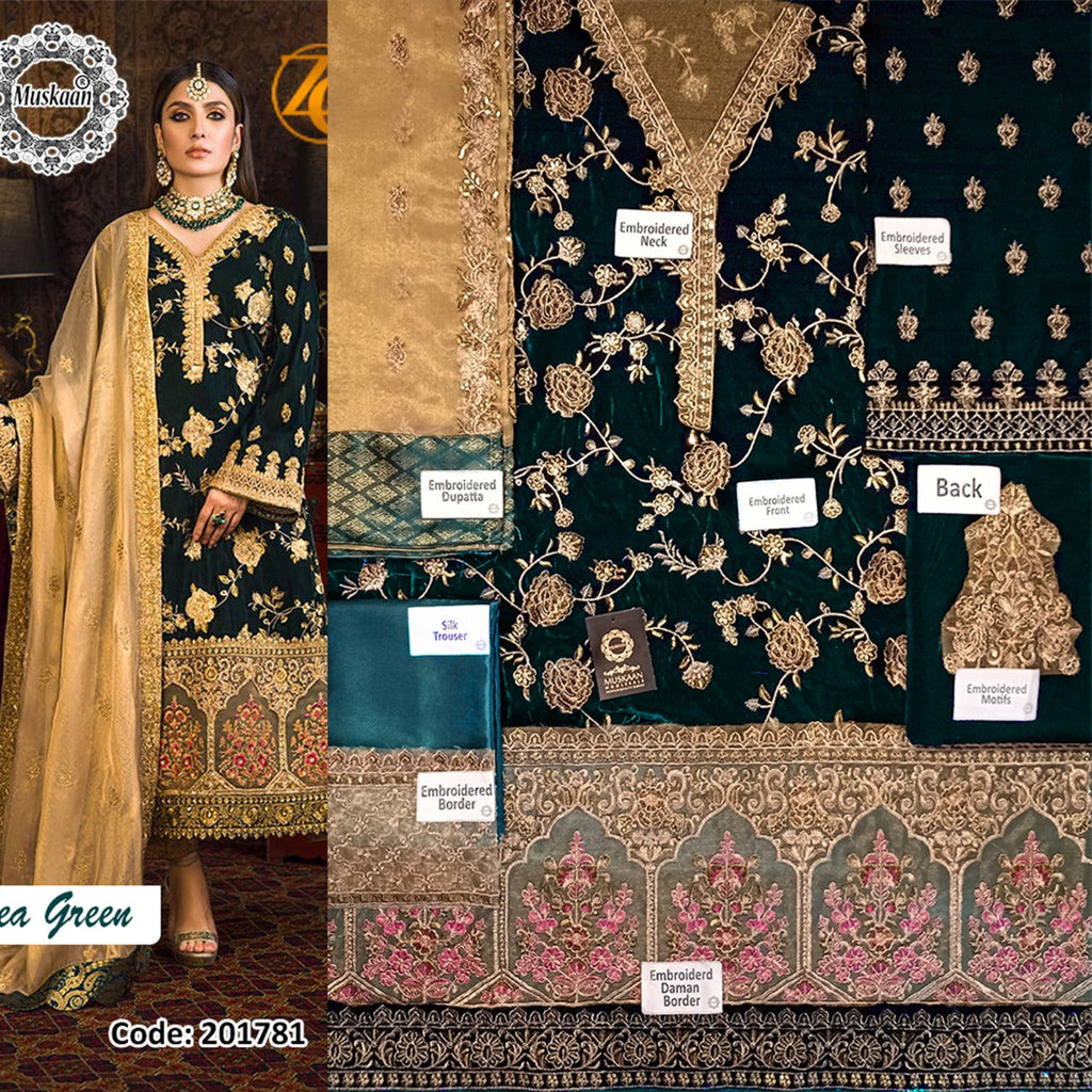 Zainab Chottani Velvet Dress