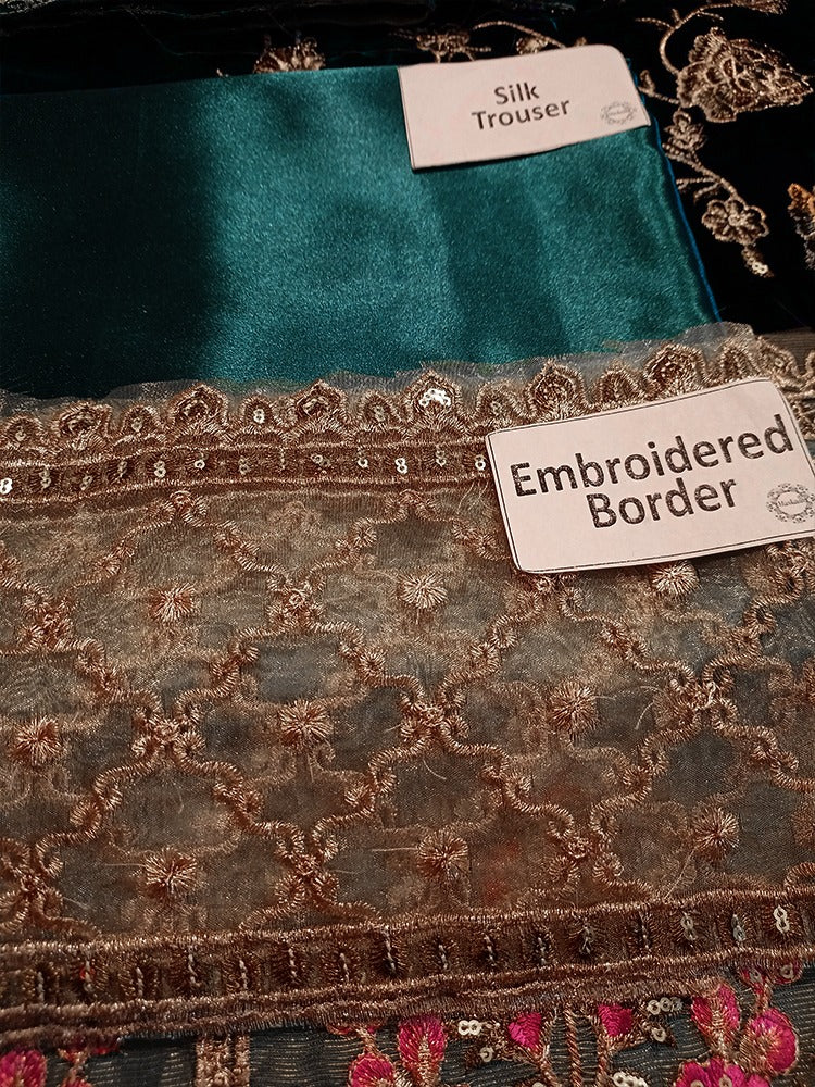 Zainab Chottani Velvet Dress