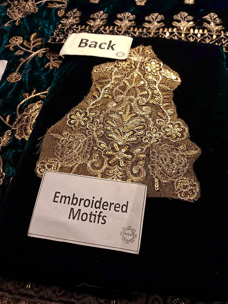 Zainab Chottani Velvet Dress