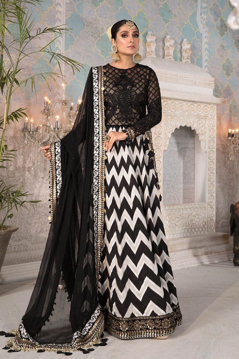 Maria b Black and White with Gold (BD-2203)