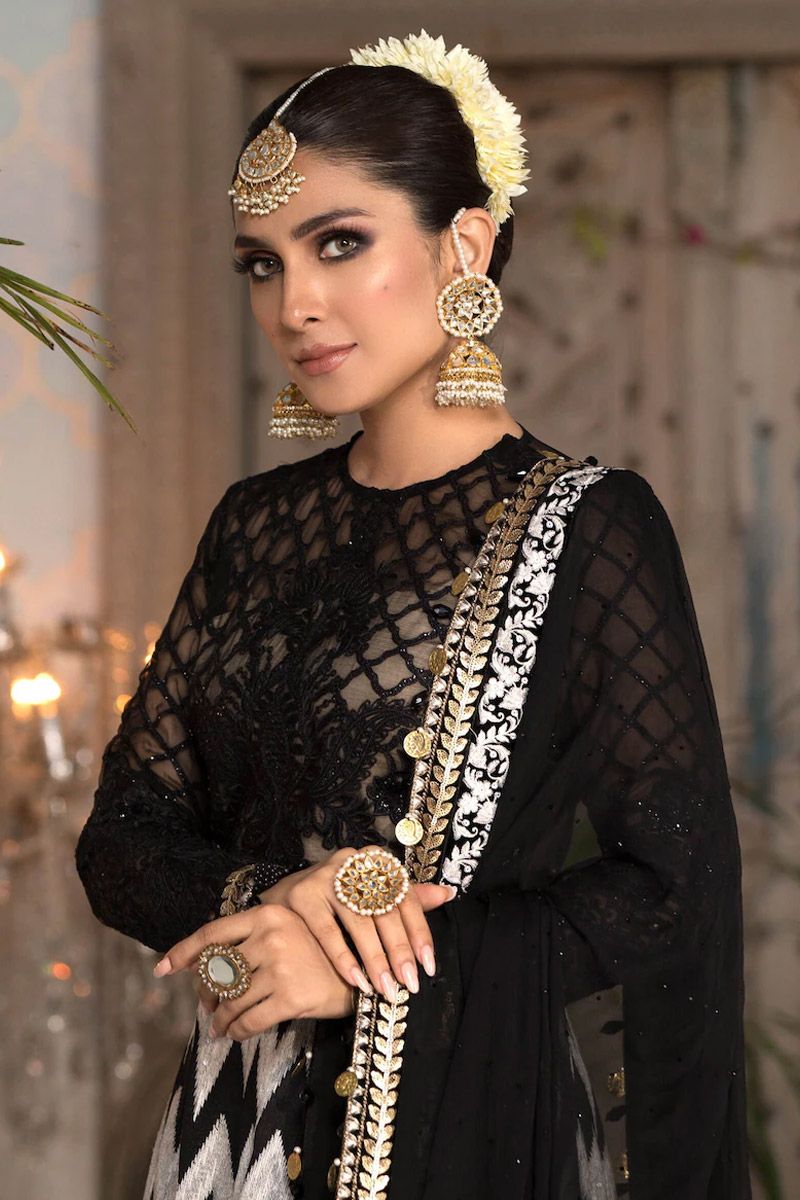 Maria b Black and White with Gold (BD-2203)