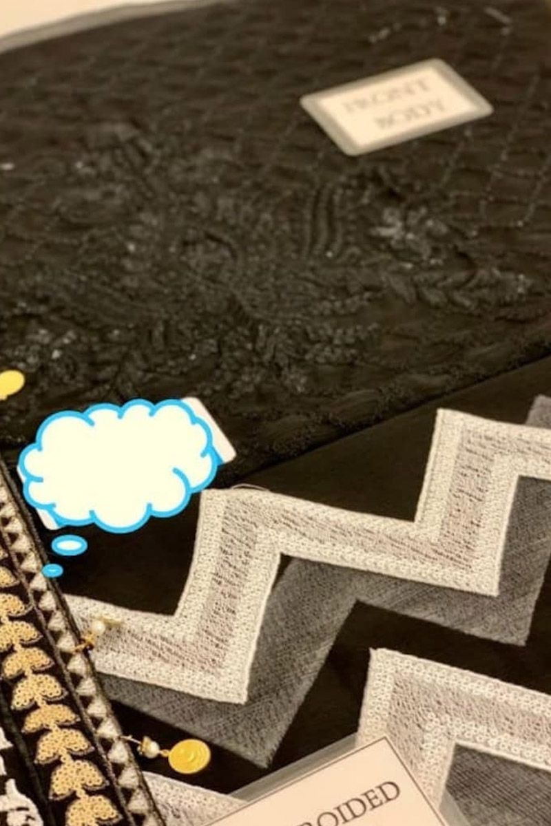 Maria b Black and White with Gold (BD-2203)