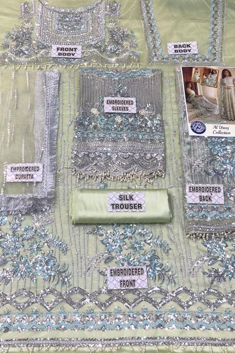 Mushq Trousseau De Luxe Ocean Wave Mint