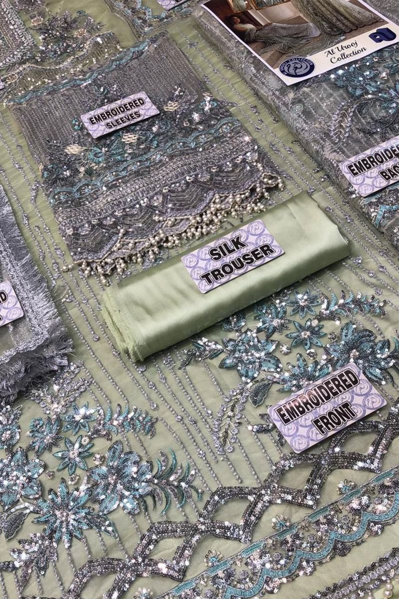 Mushq Trousseau De Luxe Ocean Wave Mint