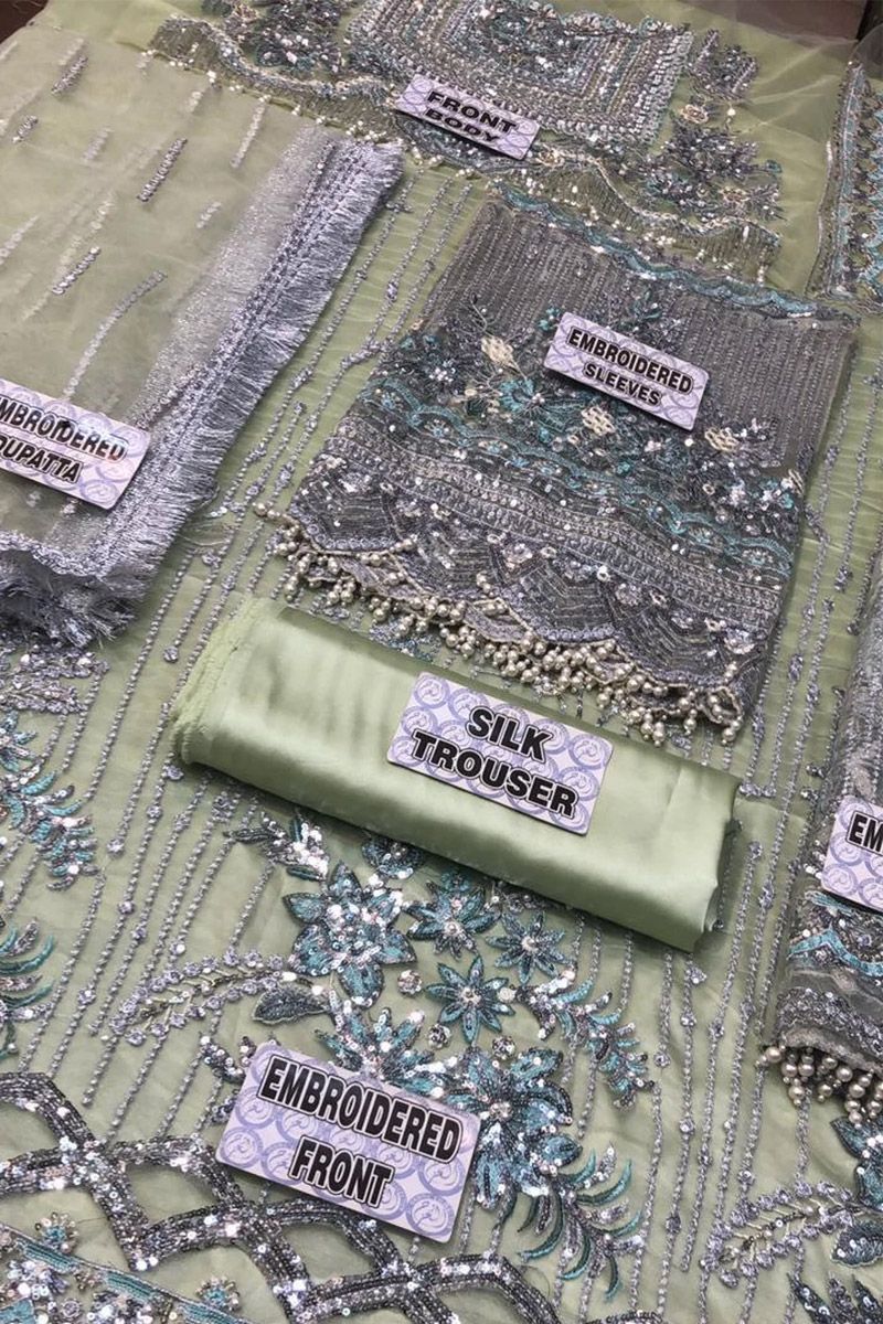 Mushq Trousseau De Luxe Ocean Wave Mint