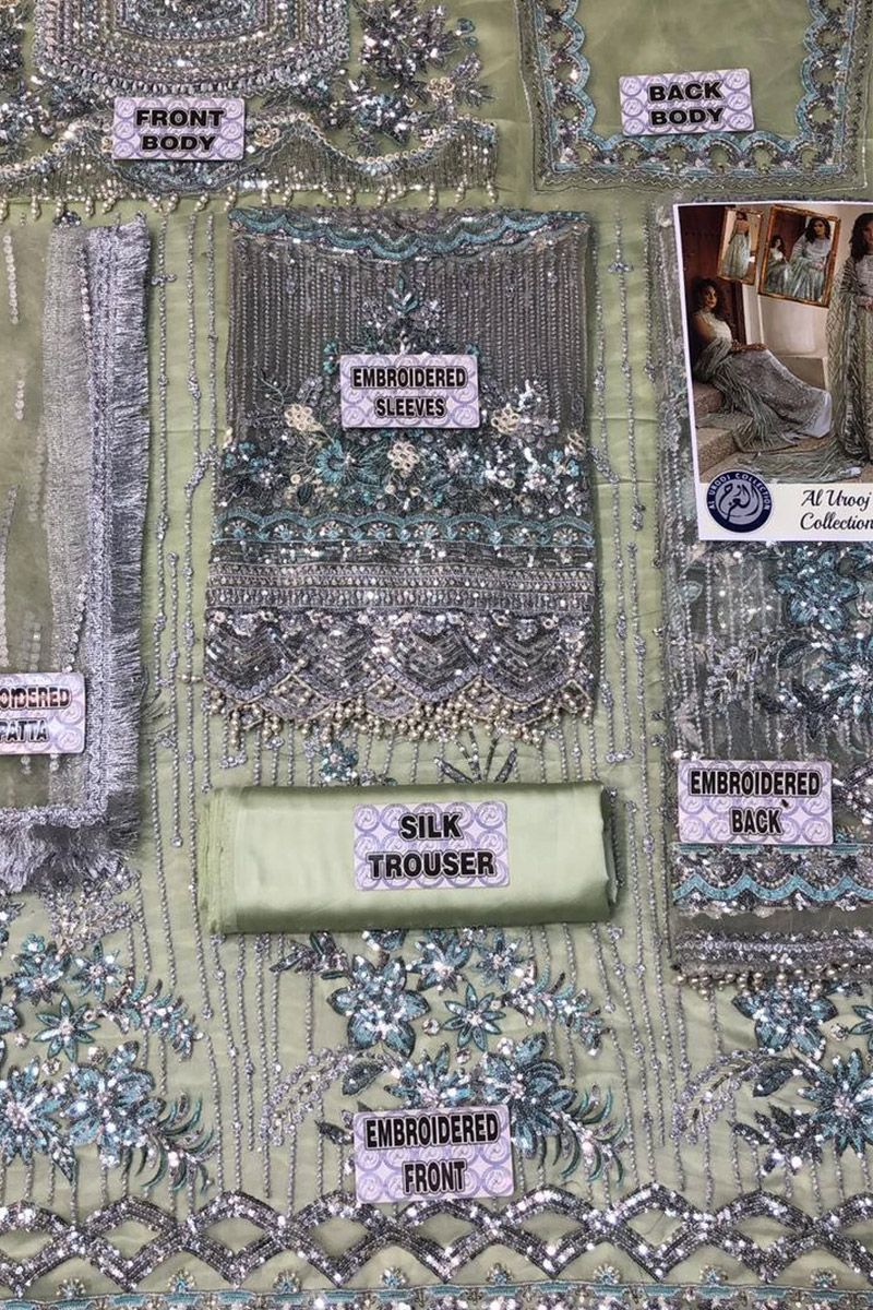 Mushq Trousseau De Luxe Ocean Wave Mint