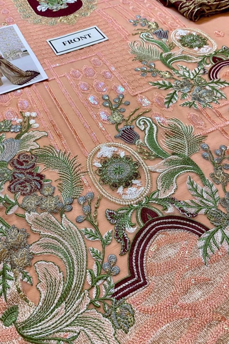 Ramsha chiffon collection M-302