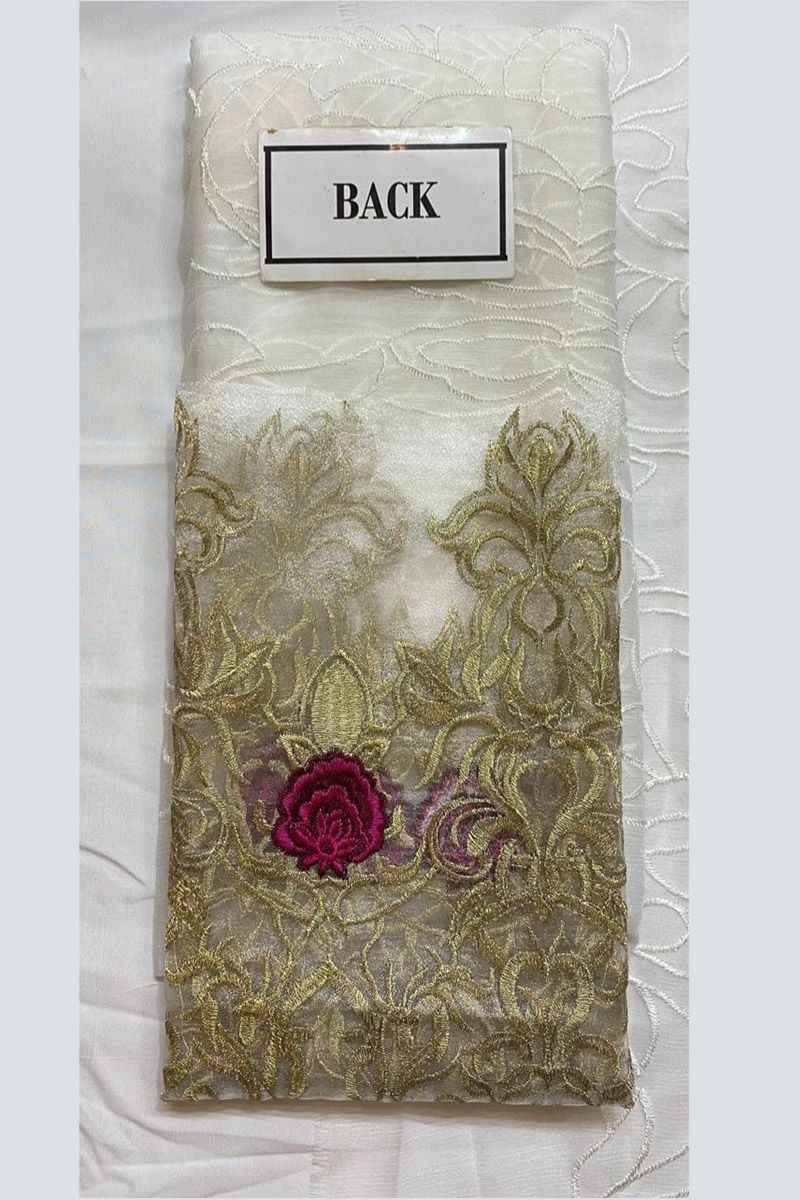 Maria B  chiffon collection White