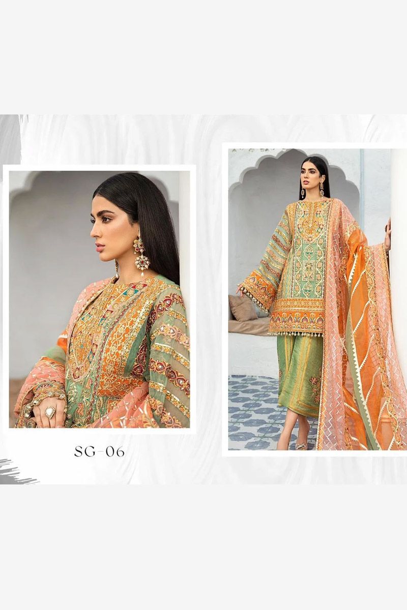 Maryum N Maria Orange Green