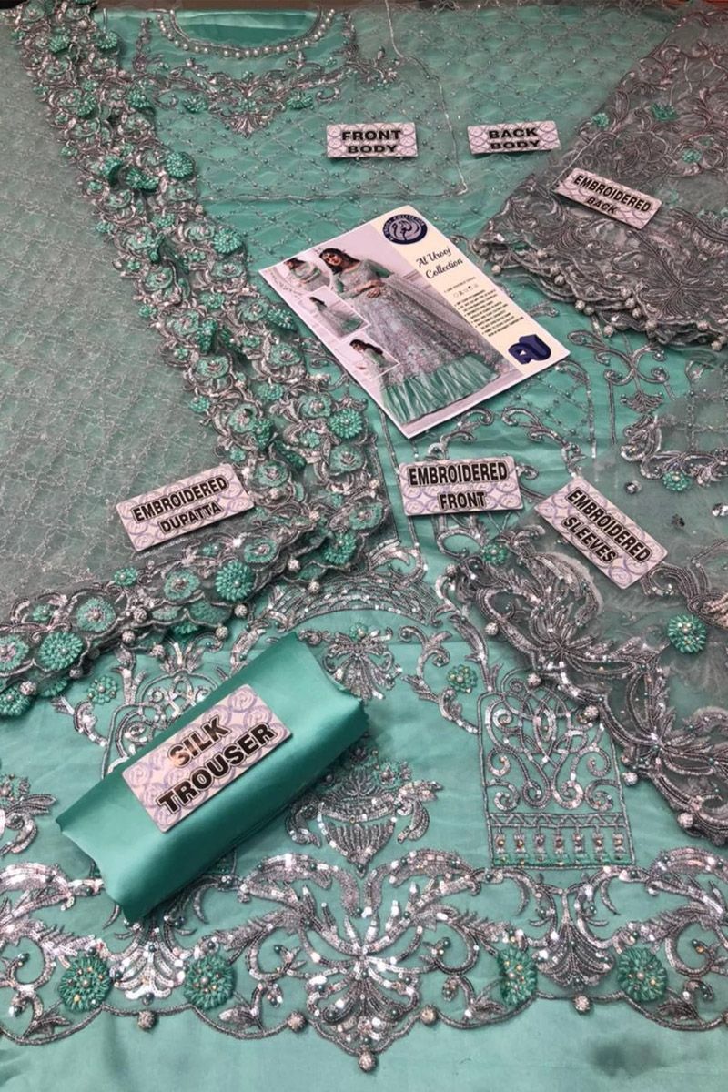 RUEDAD E SAHR-A ravishing mint green MC-018