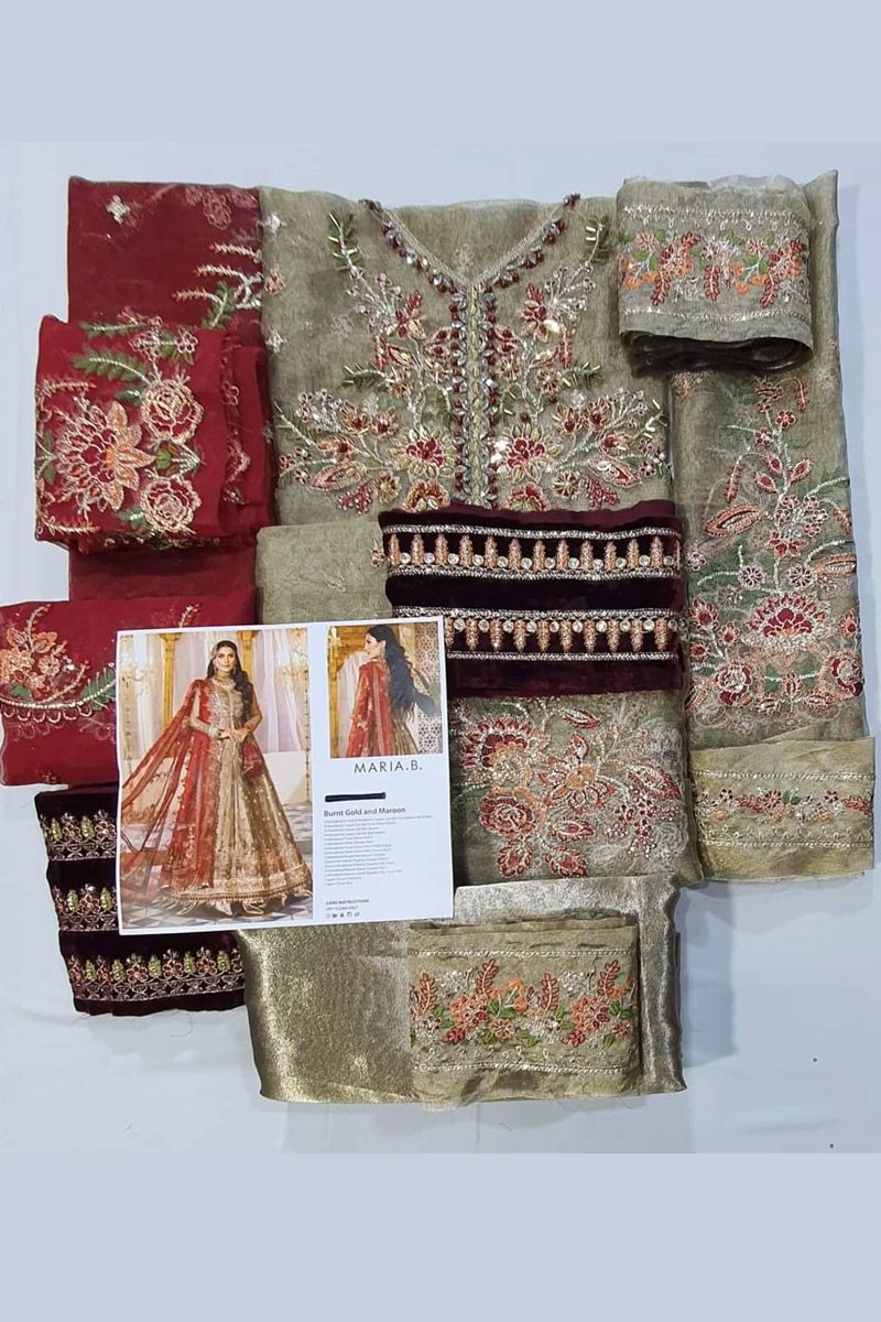 Burnt Gold and Maroon (BD-2401)