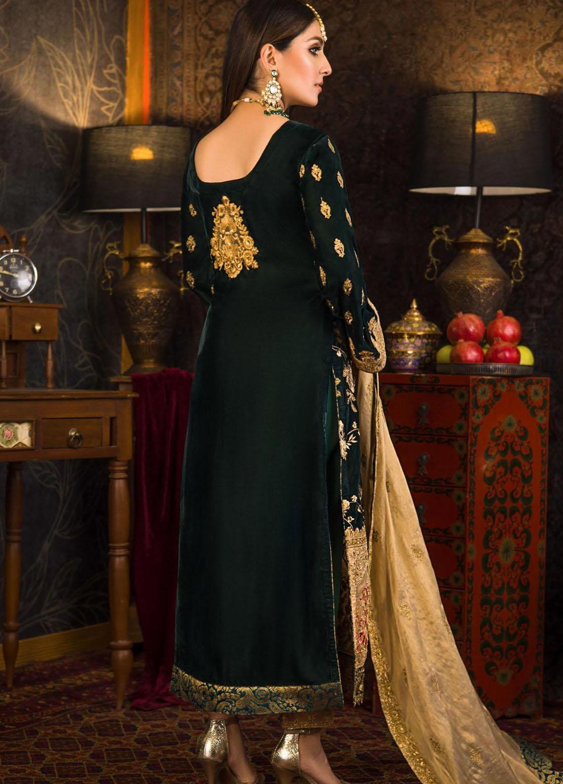 Zainab Chottani Velvet Dress